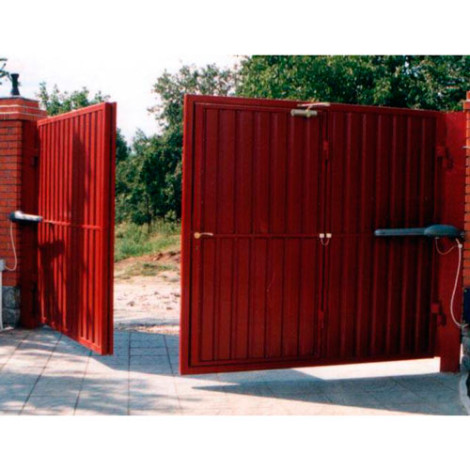 Распашные ворота Вариант 2