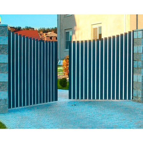 Распашные ворота Вариант 4